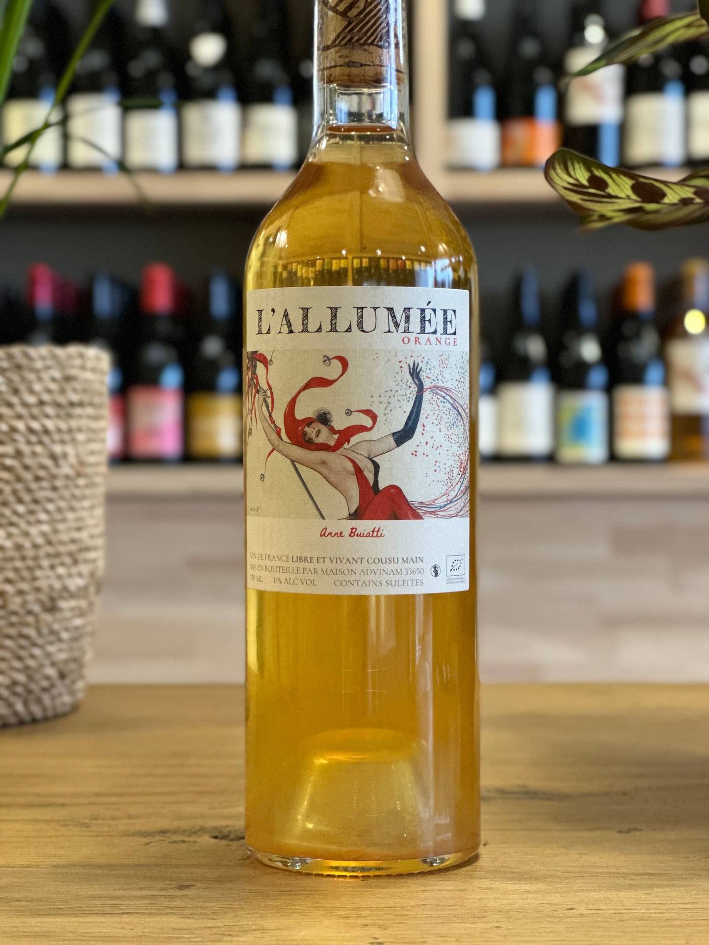 Vin de France - Maison Advinam - L'allumée Orange 2023