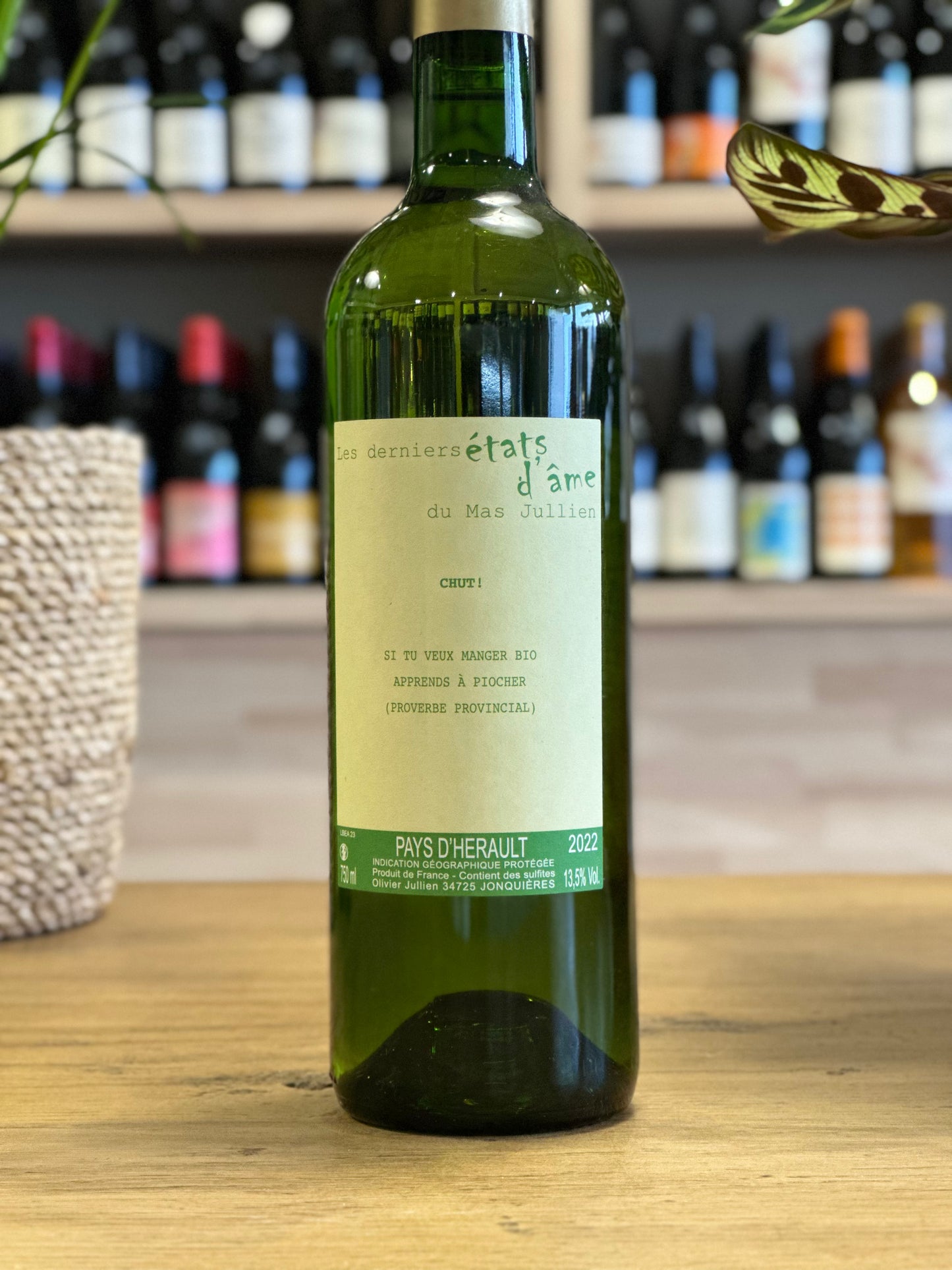 Vin de Pays d'Hérault - Mas Jullien - Les Derniers États d'Âme 2022